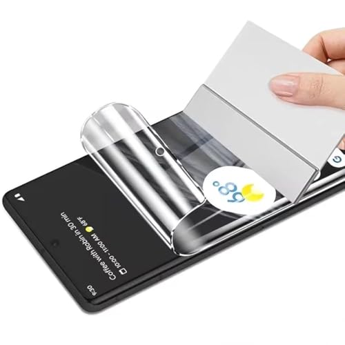 Hydrogel Displayschutzfolie für Google Pixel 9 Pro XL, 2 Stück Weich TPU Transparent Schutzfolie, Klar HD [Nicht-Glas] von Piniwwe