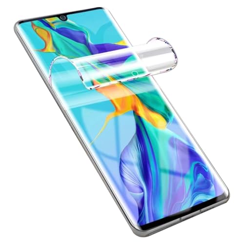 Piniwwe Hydrogel Displayschutzfolie für Huawei P30 lite and P30 lite New Edition, 2 Stück Weich TPU Transparent Schutzfolie, Klar HD [Nicht-Glas] von Piniwwe
