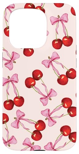 Hülle für iPhone 15 Pro Kirschrosa Schleife Kokette niedlich weich Mädchen ästhetisch Hülle für iPhone 15 Pro Kirschrosa Schleife Kokette niedlich weich Mädchen ästhetisch von Pink Bow Aesthetic Pattern Co.