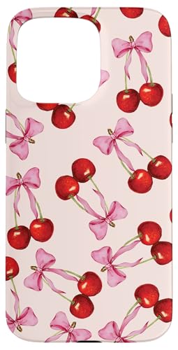 Hülle für iPhone 15 Pro Max Kirschrosa Schleife Kokette niedlich weich Mädchen ästhetisch Hülle für iPhone 15 Pro Max Kirschrosa Schleife Kokette niedlich weich Mädchen ästhetisch von Pink Bow Aesthetic Pattern Co.