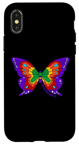 Pink Floyd Live at Pompeji Nick Mason Butterfly Hülle für iPhone X/XS Pink Floyd Live at Pompeji Nick Mason Butterfly Hülle für iPhone X/XS von Pink Floyd