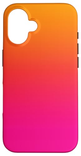 Hülle für iPhone 16 Pink Orange Gelb Farbverlauf Hülle für iPhone 16 Pink Orange Gelb Farbverlauf von Pink To Orange Yellow Color Gradient