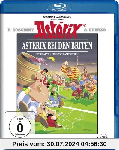 Asterix - Bei den Briten [Blu-ray] von Pino von Lamsweerde