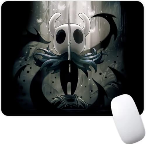 Hollow Knight Metroidvania Videospiel Rutschfestes Mauspad Gaming Computer Mauspad Gaming Desktop Laptop Mauspad mit genähtem Rand 7,1 x 8,7 Zoll Hollow Knight Metroidvania Videospiel Rutschfestes Mauspad Gaming Computer Mauspad Gaming Desktop Laptop Mauspad mit genähtem Rand 7,1 x 8,7 Zoll von Pinstant