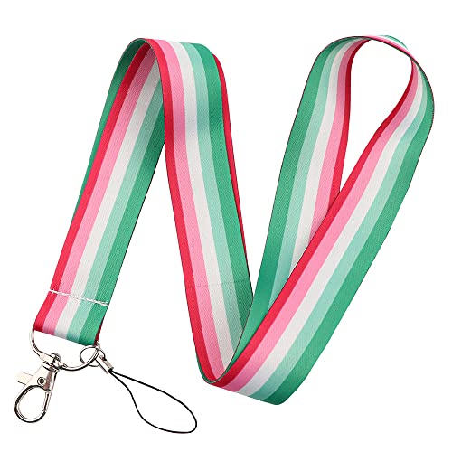 Pinstant Abrosexuelle Sexuelle Flüssigkeit LGBTQ Pride Flagge Schwule Lesben 45 cm Halsband Schlüsselanhänger Halter ID Badge Handy Pin Strap Pinstant Abrosexuelle Sexuelle Flüssigkeit LGBTQ Pride Flagge Schwule Lesben 45 cm Halsband Schlüsselanhänger Halter ID Badge Handy Pin Strap von Pinstant
