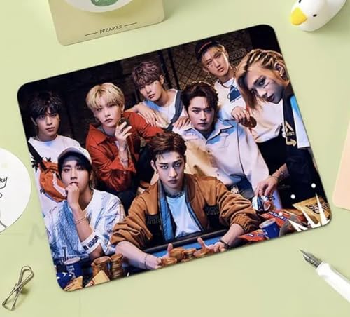 Pinstant Stray Kids South Korea Korea Music Boy Pop Band Anti-Rutsch-Mauspad Gaming Computer Gaming Desktop Laptop Mauspad 7,1 x 8,7 Zoll Pinstant Stray Kids South Korea Korea Music Boy Pop Band Anti-Rutsch-Mauspad Gaming Computer Gaming Desktop Laptop Mauspad 7,1 x 8,7 Zoll von Pinstant