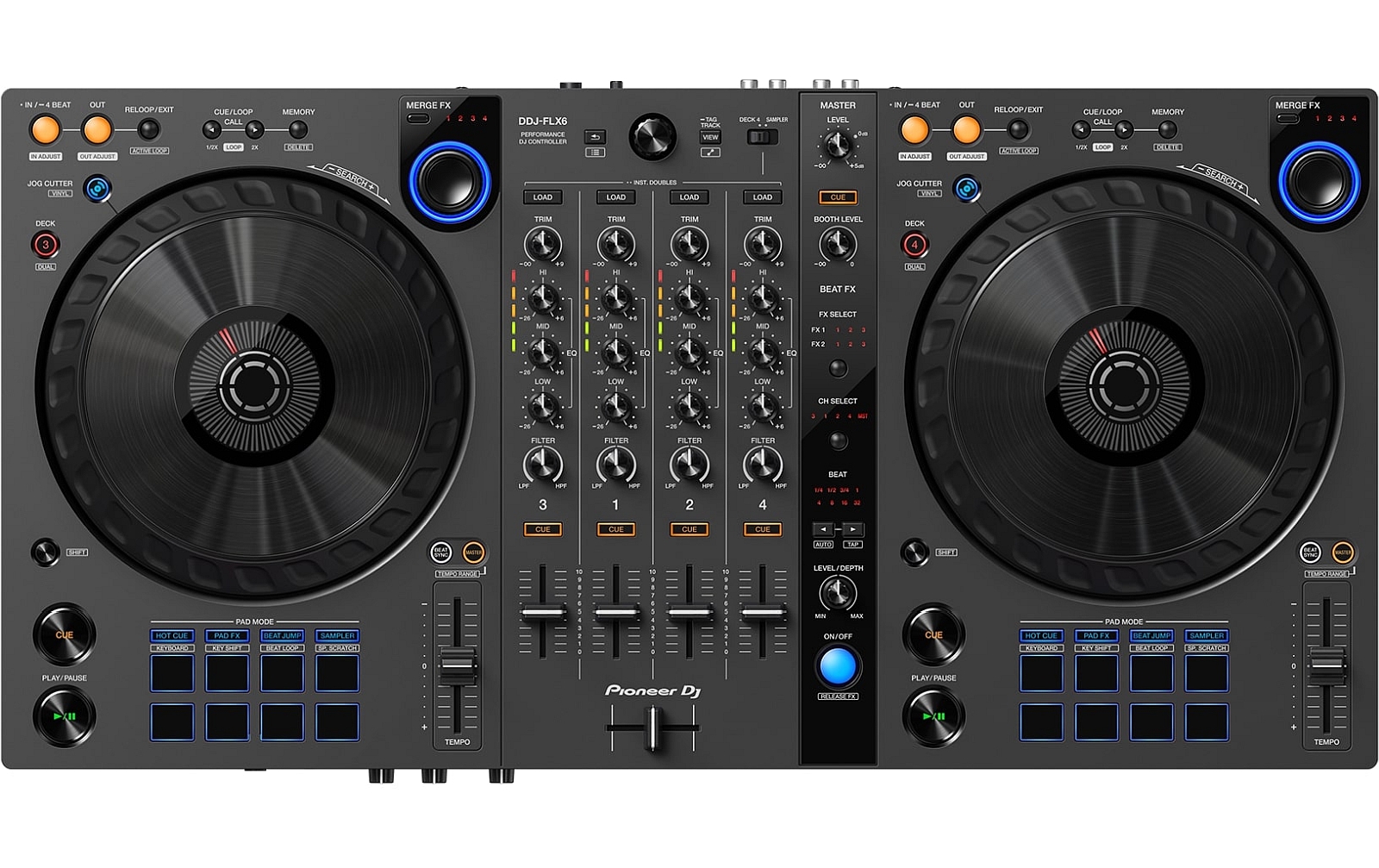 Pioneer DDJ-FLX6-GT 4 Kanal DJ-Controller von Pioneer DJ