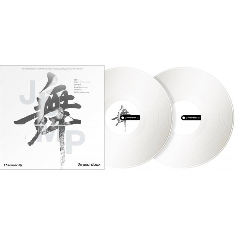 Pioneer DJ RB-VD2-W Rekordbox Control Vinyl (White, Pack of 2) von Pioneer DJ
