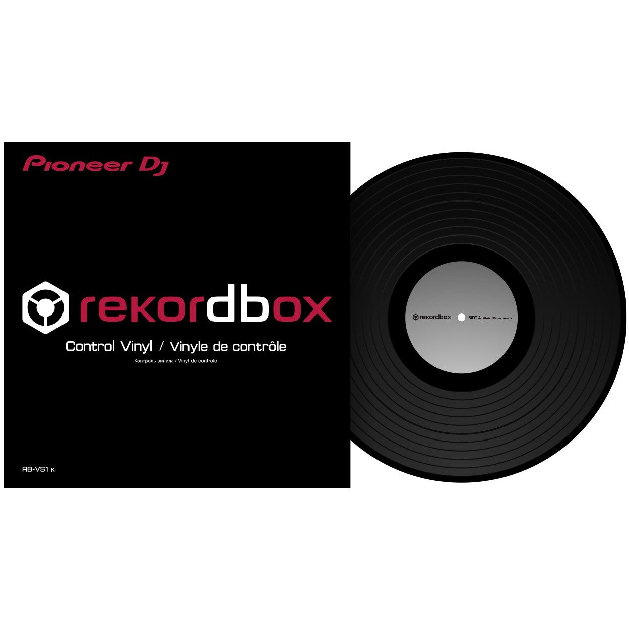 Pioneer DJ RB-VS1-K Timecode-Vinyl Pioneer DJ RB-VS1-K Timecode-Vinyl von Pioneer DJ