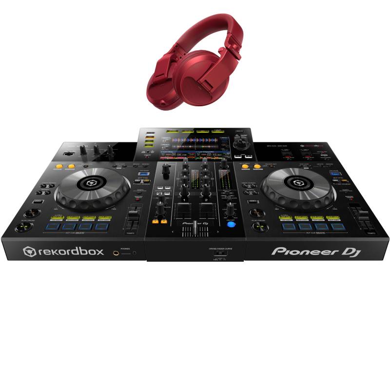 Pioneer XDJ-RR + HDJ-X5BT headphones red von Pioneer DJ