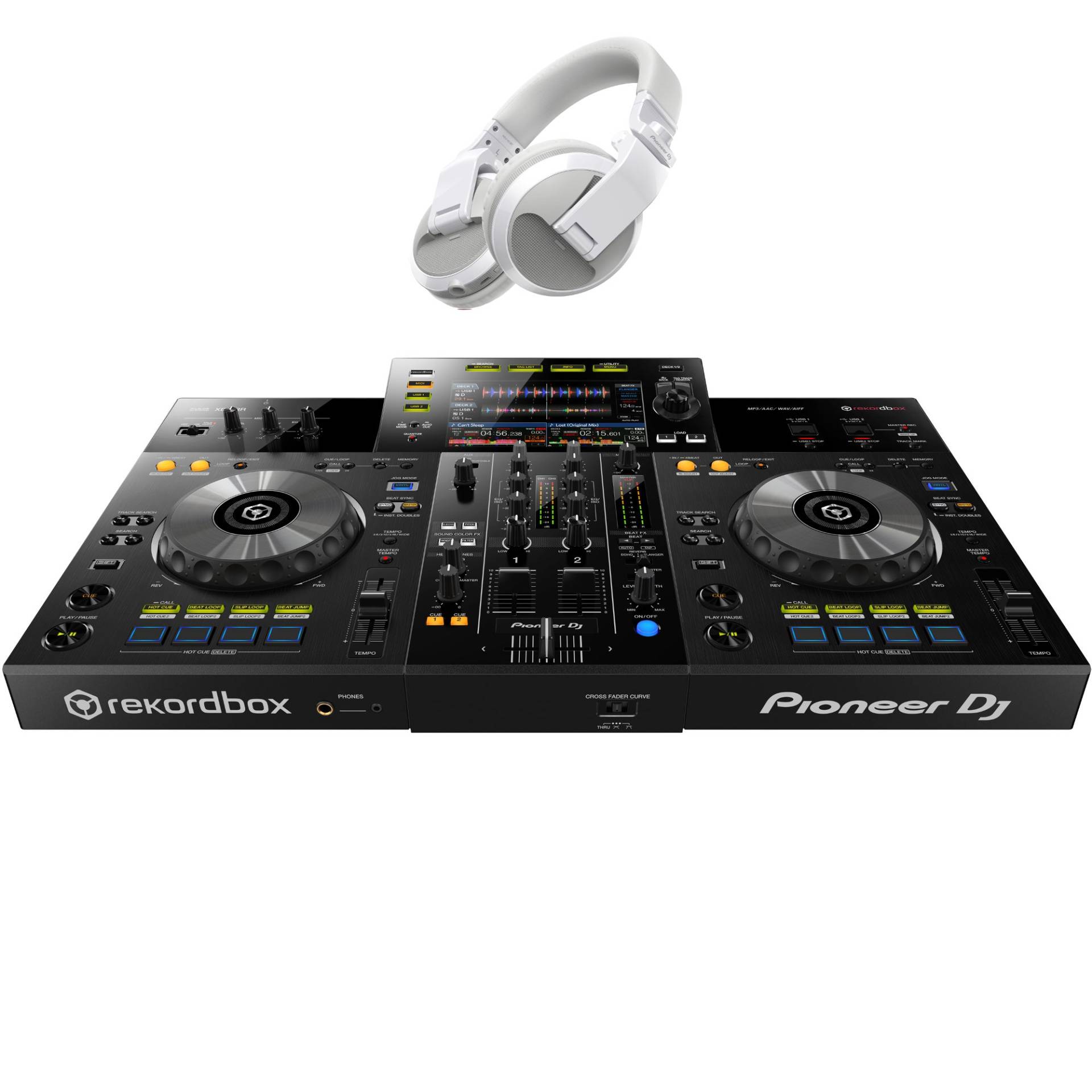 Pioneer XDJ-RR + HDJ-X5BT headphones white Pioneer XDJ-RR + HDJ-X5BT headphones white von Pioneer DJ