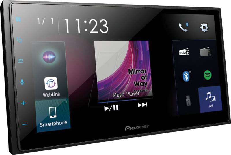 PIO SPH-DA250DAB - KFZ - Moniceiver, 6,8'' Touch, 2 DIN, USB, von Pioneer