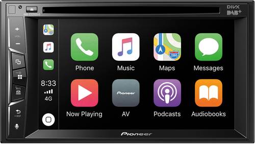 Pioneer AVH-Z3200DAB Doppel-DIN Moniceiver DAB+ Tuner, Bluetooth®-Freisprecheinrichtung, Anschluss von Pioneer