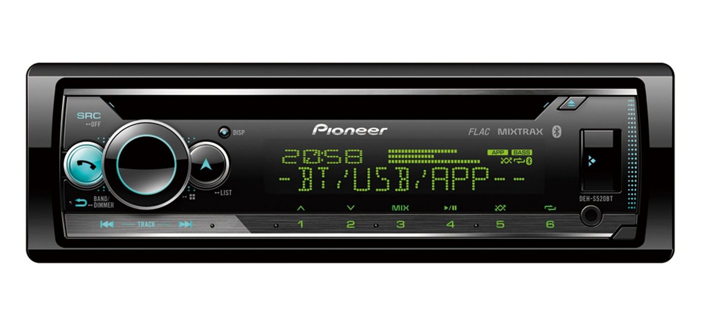 Pioneer DEH-S520BT Bluetooth Spotify CD USB Android radio Autoradio Pioneer DEH-S520BT Bluetooth Spotify CD USB Android radio Autoradio von Pioneer