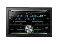 Pioneer FH-X840DAB, Schwarz, 2 DIN, CD,CD-R,CD-RW, Android, iOS, Drehregler, AAC,FLAC,MP3,WAV,WMA von Pioneer