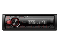 Pioneer MVH-130DAB, Schwarz, Rot, 1 DIN, 200 W, 50 W, Android, Drehregler von Pioneer