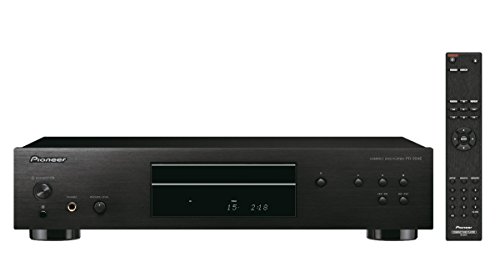 Pioneer PD-30AE(B) Pure-Audio-CD-Player (Silent-Drive-Laufwerk, Precision Clock, D/A-Wandler-Funktion und regelbarem Kopfhörerausgang) Schwarz von Pioneer