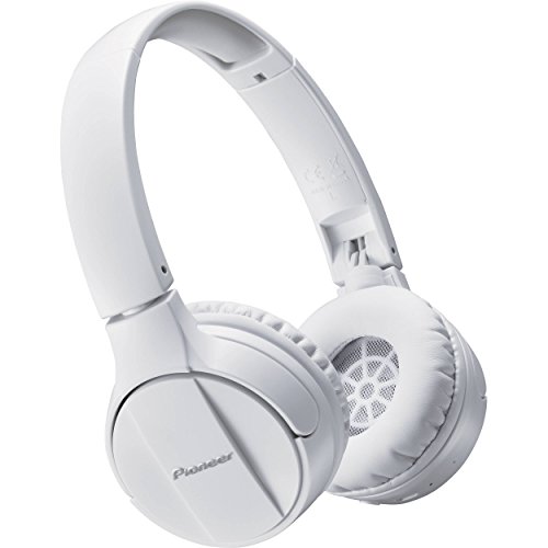 Pioneer SE-MJ553BT Bluetooth On-Ear-Kopfhörer (faltbar, Headset & Mic für Android, Windows und Apple Smartphones, lange 15 Stunden Akkulaufzeit) Weiß von Pioneer