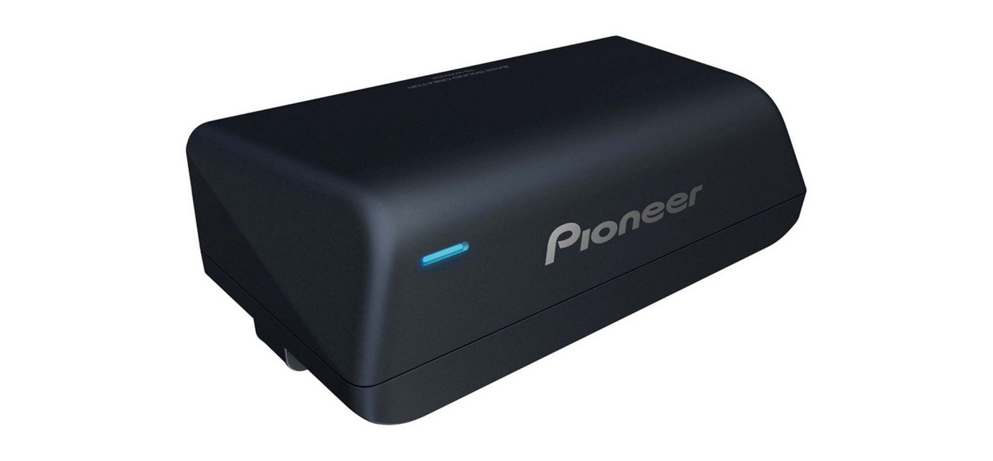 Pioneer TS-WX010A Ultrakompakter Aktivsubwoofer Class-D-Verstärker Auto-Subwoofer (max.: W cm) von Pioneer