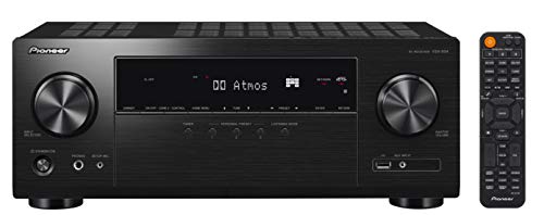 Pioneer VSX-934 7.2-Kanal Netzwerk AV Receiver (7x160 Watt, Dolby Atmos, DTS:X, Dolby Atmos Height Virtualizer, Sonos, Zone 2, AirPlay 2, Bluetooth, USB), Schwarz von Pioneer