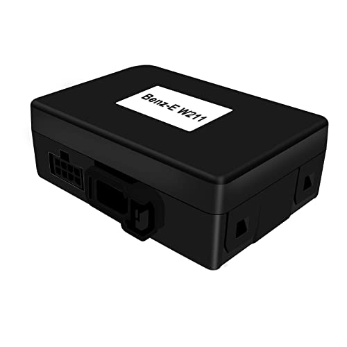 Pioowirk Glasfaser-Decoder-Box, die meisten Bus-basierten Systeme für Haupteinheit, Ersatz-Autoradio für Mercedes Benz E CLS SLK SL S CL-Serie (W219 W211 W171 2003–2008) von Pioowirk