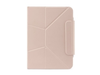 Pipetto Origami No6 Stand case, metallic pink - iPad Air 11 (2025/2024)/ iPad Air 10.9 (2022/2020) von Pipetto