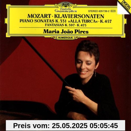 Klaviersonate KV 331, 457, 397, 475 von Pires, Maria Joao