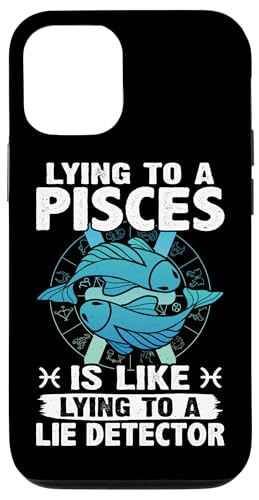 Das Liegen auf ein Fisch ist wie ein Liegendetektor Hülle für iPhone 12/12 Pro Das Liegen auf ein Fisch ist wie ein Liegendetektor Hülle für iPhone 12/12 Pro von Pisces Zodiac Sign Designs For Women