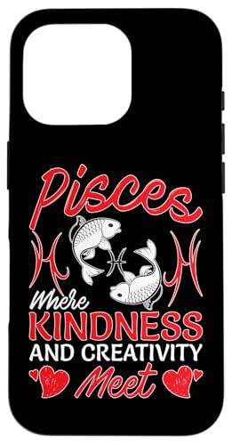 Fische Sternzeichen: Fische - Where Kindness And Creativity Meet Hülle für iPhone 16 Pro Fische Sternzeichen: Fische - Where Kindness And Creativity Meet Hülle für iPhone 16 Pro von Pisces Zodiac Sign Designs For Women