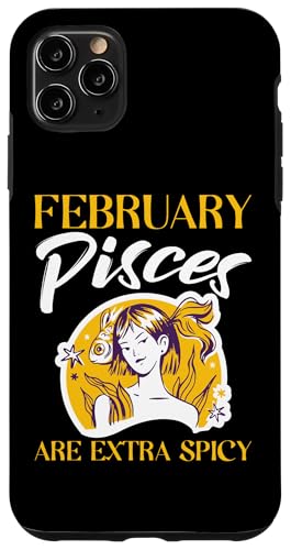 Sternzeichen Fische: Februar Fische sind extra würzig Hülle für iPhone 11 Pro Max Sternzeichen Fische: Februar Fische sind extra würzig Hülle für iPhone 11 Pro Max von Pisces Zodiac Sign Designs For Women