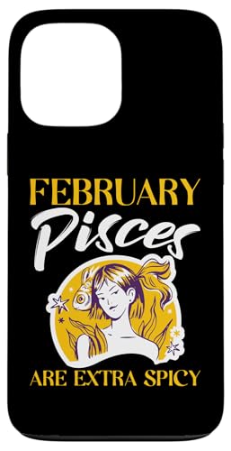 Sternzeichen Fische: Februar Fische sind extra würzig Hülle für iPhone 13 Pro Max Sternzeichen Fische: Februar Fische sind extra würzig Hülle für iPhone 13 Pro Max von Pisces Zodiac Sign Designs For Women