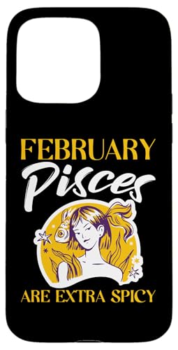 Sternzeichen Fische: Februar Fische sind extra würzig Hülle für iPhone 15 Pro Max Sternzeichen Fische: Februar Fische sind extra würzig Hülle für iPhone 15 Pro Max von Pisces Zodiac Sign Designs For Women