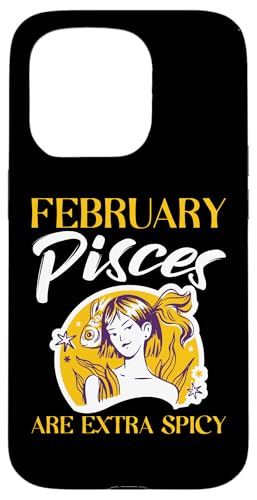 Sternzeichen Fische: Februar Fische sind extra würzig Hülle für iPhone 15 Pro Sternzeichen Fische: Februar Fische sind extra würzig Hülle für iPhone 15 Pro von Pisces Zodiac Sign Designs For Women