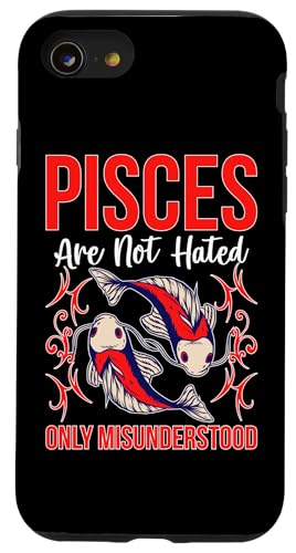 Sternzeichen Fische: Fische werden nicht gehassen, nur missverstanden Hülle für iPhone SE (2020) / 7 / 8 von Pisces Zodiac Sign Designs For Women