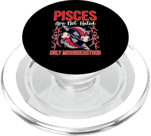 Sternzeichen Fische: Fische werden nicht gehassen, nur missverstanden PopSockets PopGrip für MagSafe Sternzeichen Fische: Fische werden nicht gehassen, nur missverstanden PopSockets PopGrip für MagSafe von Pisces Zodiac Sign Designs For Women