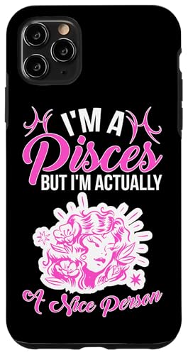 Sternzeichen Fische: Ich bin ein Fisch, aber ich bin eigentlich eine nette Person Hülle für iPhone 11 Pro Max Sternzeichen Fische: Ich bin ein Fisch, aber ich bin eigentlich eine nette Person Hülle für iPhone 11 Pro Max von Pisces Zodiac Sign Designs For Women