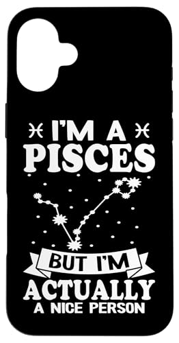 Sternzeichen Fische: Ich bin ein Fisch, aber ich bin eigentlich eine nette Person Hülle für iPhone 16 Plus Sternzeichen Fische: Ich bin ein Fisch, aber ich bin eigentlich eine nette Person Hülle für iPhone 16 Plus von Pisces Zodiac Sign Designs For Women
