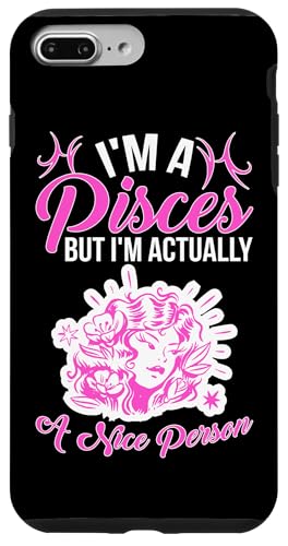 Sternzeichen Fische: Ich bin ein Fisch, aber ich bin eigentlich eine nette Person Hülle für iPhone 7 Plus/8 Plus von Pisces Zodiac Sign Designs For Women