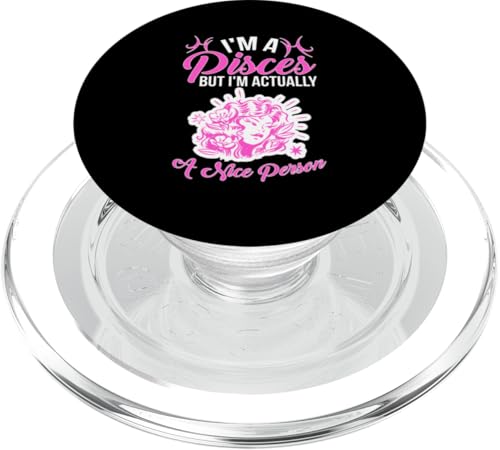 Sternzeichen Fische: Ich bin ein Fisch, aber ich bin eigentlich eine nette Person PopSockets PopGrip für MagSafe Sternzeichen Fische: Ich bin ein Fisch, aber ich bin eigentlich eine nette Person PopSockets PopGrip für MagSafe von Pisces Zodiac Sign Designs For Women