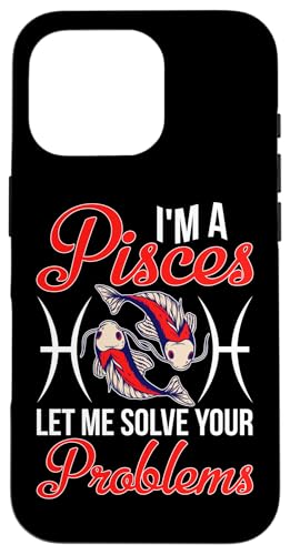Sternzeichen Fische: Ich bin ein Fisch - Lass mich deine Probleme lösen Hülle für iPhone 16 Pro Sternzeichen Fische: Ich bin ein Fisch - Lass mich deine Probleme lösen Hülle für iPhone 16 Pro von Pisces Zodiac Sign Designs For Women