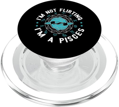 Sternzeichen Fische: Ich flirte nicht - Ich bin ein Fisch PopSockets PopGrip für MagSafe Sternzeichen Fische: Ich flirte nicht - Ich bin ein Fisch PopSockets PopGrip für MagSafe von Pisces Zodiac Sign Designs For Women