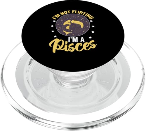 Sternzeichen Fische: Ich flirte nicht - Ich bin ein Fisch PopSockets PopGrip für MagSafe Sternzeichen Fische: Ich flirte nicht - Ich bin ein Fisch PopSockets PopGrip für MagSafe von Pisces Zodiac Sign Designs For Women