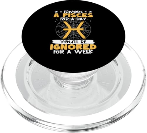 Sternzeichen Fische: Ignorieren Sie einen Tag lang für eine Woche ignorieren PopSockets PopGrip für MagSafe Sternzeichen Fische: Ignorieren Sie einen Tag lang für eine Woche ignorieren PopSockets PopGrip für MagSafe von Pisces Zodiac Sign Designs For Women