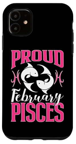 Sternzeichen Fische: Stolz Februar Fische Hülle für iPhone 11 Sternzeichen Fische: Stolz Februar Fische Hülle für iPhone 11 von Pisces Zodiac Sign Designs For Women