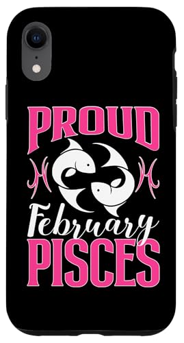 Sternzeichen Fische: Stolz Februar Fische Hülle für iPhone XR Sternzeichen Fische: Stolz Februar Fische Hülle für iPhone XR von Pisces Zodiac Sign Designs For Women