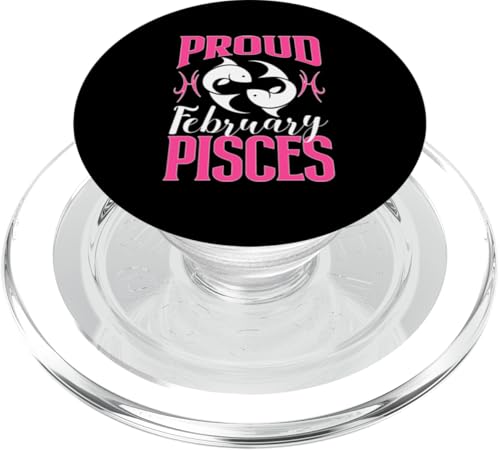Sternzeichen Fische: Stolz Februar Fische PopSockets PopGrip für MagSafe Sternzeichen Fische: Stolz Februar Fische PopSockets PopGrip für MagSafe von Pisces Zodiac Sign Designs For Women