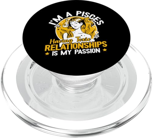 Sternzeichen Fische: Toxische Beziehungen zu haben ist meine Leidenschaft PopSockets PopGrip für MagSafe Sternzeichen Fische: Toxische Beziehungen zu haben ist meine Leidenschaft PopSockets PopGrip für MagSafe von Pisces Zodiac Sign Designs For Women