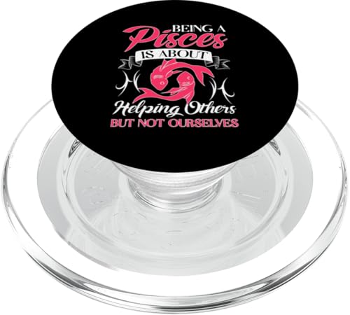 Sternzeichen Fische: Über andere zu helfen, aber nicht uns selbst PopSockets PopGrip für MagSafe Sternzeichen Fische: Über andere zu helfen, aber nicht uns selbst PopSockets PopGrip für MagSafe von Pisces Zodiac Sign Designs For Women