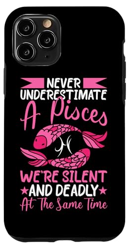 Sternzeichen Fische: We're Silent And Deadly At The Same Time Hülle für iPhone 11 Pro Sternzeichen Fische: We're Silent And Deadly At The Same Time Hülle für iPhone 11 Pro von Pisces Zodiac Sign Designs For Women