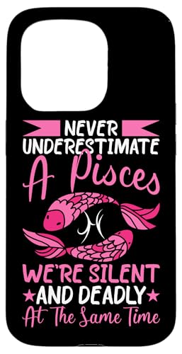 Sternzeichen Fische: We're Silent And Deadly At The Same Time Hülle für iPhone 15 Pro Sternzeichen Fische: We're Silent And Deadly At The Same Time Hülle für iPhone 15 Pro von Pisces Zodiac Sign Designs For Women